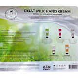 Dionis Goat Milk Skincare - 5 Pack of 1 oz Hand Creams (Creamy Coconut & Oats, Peppermint Twist, Sea Treasures, Sugarberry, Vanilla Bean)