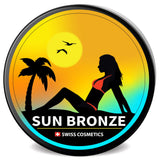 SUN BRONZE Original - Premium Tanning Cream, Swiss Formula (200 ml), Effective Dark Results with Natural Ingredients, Brown Skin Tan Accelerator Gel, Vegan-frienfly