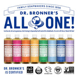 Dr. Bronner's - Pure-Castile Liquid Soap (Tea Tree, 16 ounce, 2-Pack) - Made with Organic Oils, 18-in-1 Uses: Acne-Prone Skin, Dandruff, Laundry, Pets and Dishes, Concentrated, Vegan