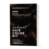 Madison Reed Radiant Hair Color Kit, Darkest Mahogany Brown for 100% Gray Coverage, Ammonia-Free, 4NMG Bolzano Brown, Permanent Hair Dye, Pack of 1