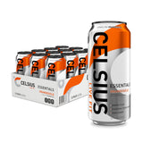 CELSIUS ESSENTIALS, Sparkling Orangesicle, Performance Energy Drink 16 Fl Oz (Pack of 12)