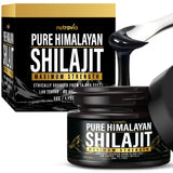 Pure Himalayan Shilajit Resin – 600mg Organic Shilajit with 85 Trace Minerals – Authentic, Lab-Tested Formula – Golden Grade Supplement for General Wellness – 1 Pack