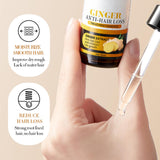 Ginger Anti-Hair Loss Oil - 30ml Strong Root Fixation Ginger Organic Hair Growth Oil For Dry Damaged Hair - Improve Dry Rough, Moisturizing And Smooth, Reduce Hair Loss Strengthen Hair