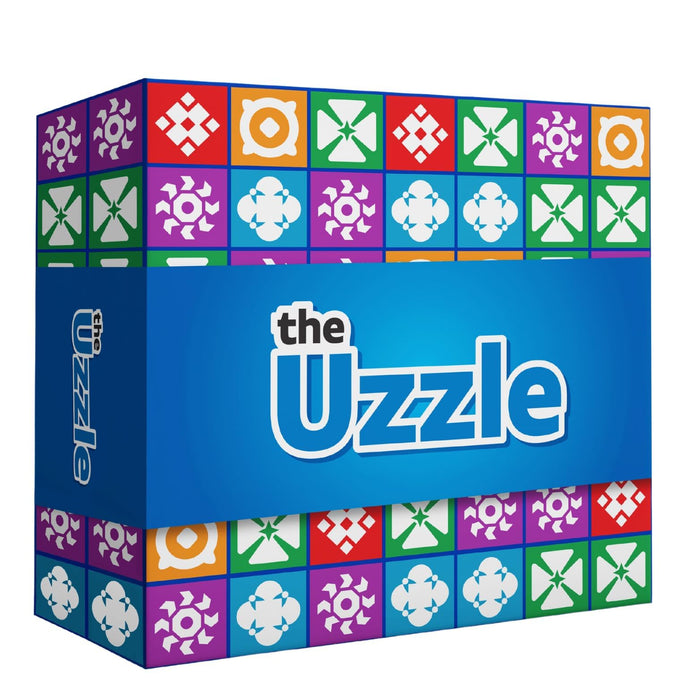 The Uzzle 3.0 Board Game, Family Board Games for Children & Adults, Block Puzzle Games for Ages 4+