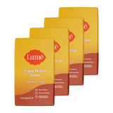 Lume Triple Milled Soap - Rich Moisture & Gentle Cleansing - Paraben Free, Phthalate Free, Skin Safe - 5 ounce (Pack of 4) (Toasted Coconut)