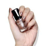 LONDONTOWN Metallic Nude Shimmer Nail Polish, Sugarcane lakur, Vegan Chip-Resistant Long-Lasting Nail Lacquer, 40 fl oz