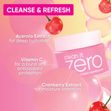 BANILA CO Clean it Zero Original Cleansing Balm (BIG size) - Korean Makeup Remover for All Skin Types- Vegan & Made with Acerola Berry & Vitamin C - 180ml/6.08 fl oz