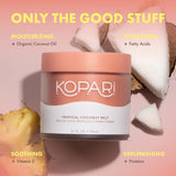 Kopari Tropical Coconut Melt | Multi Purpose Skin Moisturizer, 100% Unrefined Coconut Oil Skin Care For Body, Hair, Face | Vegan, Cruelty Free, Paraben & Sulfate Free | 5 Oz