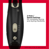 REVLON 1875W Compact Folding Handle Hair Dryer | Great for Travel