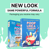 Poop Like A Champion Healthy Choice Ultra High Fiber Cereal - A Low Carb Food & Fiber Supplement | Breakfast Essentials with Soluble Fiber, Insoluble Fiber & Psyllium Husk Powder