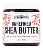 Better Shea Butter Raw Shea Butter - 100% Pure African Unrefined Shea Butter for Hair - Skin Moisturizer for Face, Body and for Soap Making Base and DIY Whipped Lotion, Oil and Lip Balm - 8 oz Jar