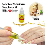 Bliss Kiss Simply Pure Dropper with Refillable Cuticle Squeeze Pen Kit (Vanilla, Single Pen)