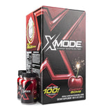 XMODE Energy Shots on Tap with Dispenser & 2 Bottles, 100 Servings - Cherry Bomb Flavor Energy Caffeine Shots - Quick Energy Boost Shots with Vitamins B6 & B12, Caffeine - Great Taste, Zero Calories