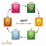 Pukka Tea Organic, Herbal Tea Sampler For Everyday Wellness, Best for Birthdays, Anniversaries & Holidays, 90 Tea Bags, 6 Flavors