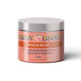 Fruity Booty - Intimate Odor Neutralizing Balm - Immediate Smell Protection for Your Butt, Bikini Zone, Balls, etc. - Natural Leave-On Formula with Aloe & Fruit Essences (Peach)