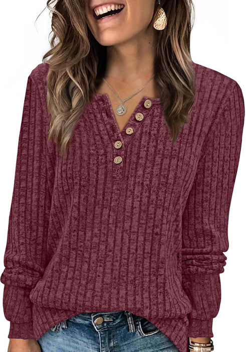 XIEERDUO Christmas Tunic Sweaters for Women Long Sleeve Tunic Tops to Wear with Leggings Fall Outfit Maroon S