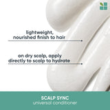 Biolage Scalp Sync Universal Conditioner | Lightweight Conditioner For All Scalp Types | Paraben & Sulfate Free | For Sensitive Scalps | Vegan & Cruelty Free | Salon Shampoo