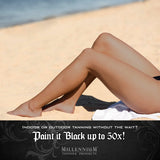 Millennium Tanning Paint It Black 50X - Extreme Dark Tanning Lotion, 13.5 Ounces