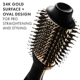 Hot Tools 24K Gold One-Step Hair Dryer and Volumizer | Style and Dry, Professional Blowout with Ease