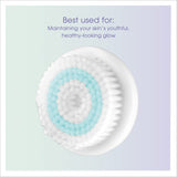 2 True Glow by Conair Facial Brush Attachment Replacement Clarisonic Compatible