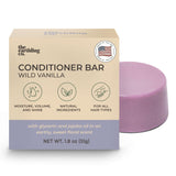 The Earthling Co. Conditioner Bar - Promote Hair Growth, Strengthen & Moisturize All Hair Types - Paraben & Sulfate Free formula with Natural Ingredients for Dry Hair (Wild Vanilla, 1.8 oz)