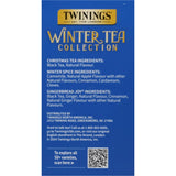 Twinings Winter Tea Collection, Limited Edition Holiday Gift Box, 20 Count (Pack of 3), Includes Christmas Tea, Winter Spice, and Gingerbread Joy, Enjoy Hot or Iced