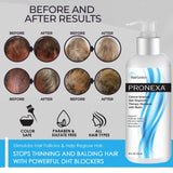 Hairgenics Pronexa Clinical Strength Hair Growth & Regrowth Therapy Hair Loss Shampoo With Biotin, Collagen, and DHT Blockers for Thinning Hair, 8 fl. oz.