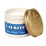 Layrite Natural Matte Cream, Basic, White, Mild Cream Soda, 4.25 Ounce