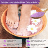 Foot Soak Salts with Epsom Salt for Soaking Lavender Pedicure kit Foot Bath- 20 Pack Bath sea Salts pedicure foot spa soak Products kit 21 oz Tea Tree Oil feet soak Athletes Callus Remover XIWEIOO