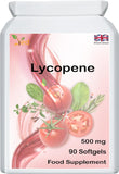 Lycopene 500 mg | 90 Softgel,Prostate & Vascular Health and Powerful Antioxidant Natural Formula