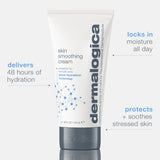 Dermalogica Skin Smoothing Cream - Face Moisturizer with Vitamin C and Vitamin E - Infuses Skin with 48 Hours of Continuous Hydration