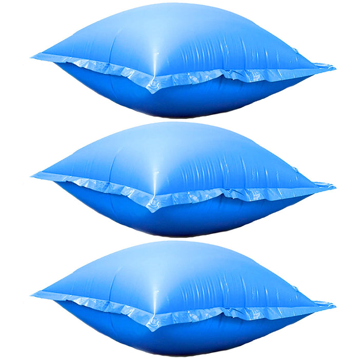 SWIMLINE HYDROTOOLS Air Pillow For Above Ground Pools Cover Winterizing 3-Pack | 4 x 4 ft Cushion Swimming Pool Closing Winter Kit | Cold Resistant Ice Equalizer Thick Pillows Accessories | 1144 ACC44