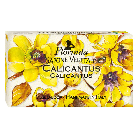 Florinda Magic of Flowers Calicantus Vegetal Soap Bar 100 G 3.5 Oz