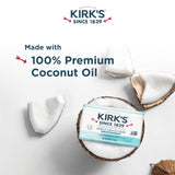 Kirk's Castile Bar Soap Clean Soap for Men, Women & Children | Premium Coconut Oil | Sensitive Skin Formula, Vegan | Fragrance-Free/Unscented | 4 oz. Bars - 24 Pack