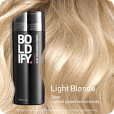 BOLDIFY Hair Fibers (28g) Fill In Fine and Thinning Hair for an Instantly Thicker & Fuller Look - Best Value & Superior Formula -14 Shades for Women & Men - LIGHT BLONDE