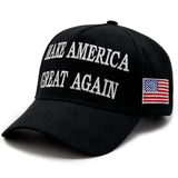 Trump 2024 45-47 MAGA Hat Make America Great Again Donald Trump Slogan with USA Flag Baseball Cap (2pcs Black MAGA Hat)