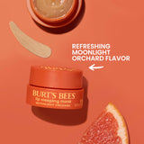 Burt’s Bees Moonlight Orchard Lip Sleeping Mask, With Hyaluronic Acid and Squalane Moisturizer To Instantly Hydrate Lips, Overnight Lip Mask, Lip Treatment, 0.45 oz.