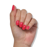 LONDONTOWN Perfecting Nail Veil #8 Enhancing Nail Care Color and Formula, Sheer Poppy Red