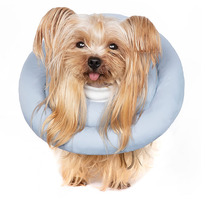 Gagabody Dog Cones for Small Dogs,Comfortable Adjustable Soft Dog Cone Alternative After Surgery,Elizabethan Donut Collar for Small Dogs Recovery,Different Sizes for Cats,Medium Dogs and Small Dogs
