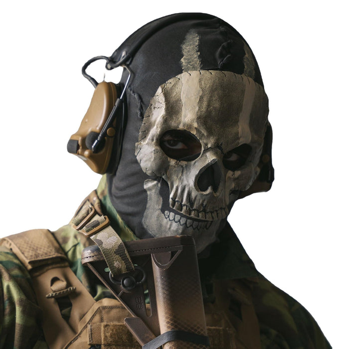 Lyxaof Ghost Balaclava Skeleton Ski Mask Halloween Cosplay Ghost Skull Mask