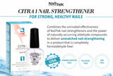 Nail Tek CITRA1 Nail Strengthener For Strong, Healthy Nails, Conditions, Maintains, Improves, and Protects Nails, Clinically-proven, Formaldehyde-free Daily Nail Treatment, 47 fl. oz. - 2-Pack