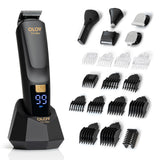 OLOV For Man Beard Trimmer, 21 Piece All-in-One Mens Grooming Kit and Hair Clipper, Nose, Ear,Body and Face, Electric Razor with USB Recharge Dock