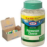 Parmesan Cheese | Kraft Parmesan Cheese Grated| Romano Cheese Powder is Versatile Italian Parmesan Cheese Low Calories, Low Fat, Vegan & Keto Friendly- 16 Oz Shaker | Every Order is Elegantly Packaged in a Signature BETRULIGHT Branded Box!