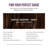 Madison Reed Radiant Hair Color Kit, Dark Golden Brown for 100% Gray Coverage, Ammonia-Free, 5NGV Napoli Brown, Permanent Hair Dye, Pack of 1