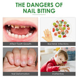 Nail Biting Treatment for Kids, Natural Thumb Sucking Stop for Kids, pLant-based Ingredients, Appropriate Bitter Taste, Full Nail Care