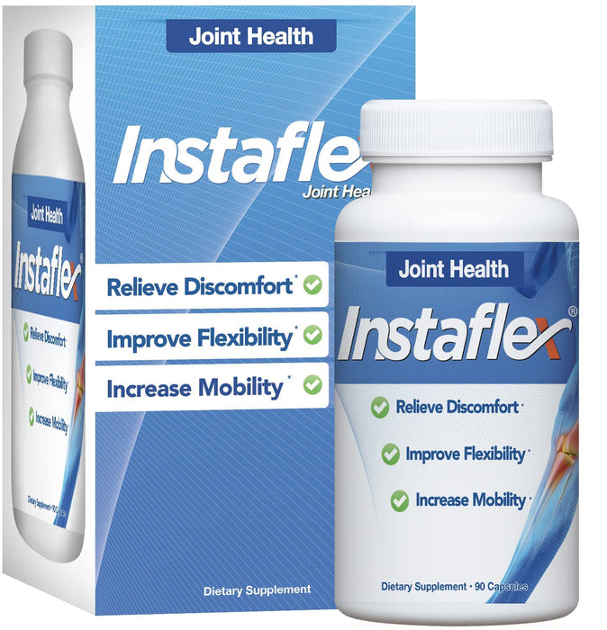 Insta-Flex Joint Support Formula 90 Capsules-Comprehensive Blend with Glucosamine, MSM, White Willow, Ginger, Cayenne, Hyaluronic Acid