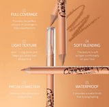 12 Pcs Wonder Concealer Pencil，3 Colors Face Concealer Pencil，Evens Out Skin Tone，Can Perfection Conceal Blemish，Dark Circle，Aging Spot，Acne，etc