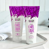 Not Your Mother's Curl Talk Frizz Control Sculpting Gel & Defining Cream (2-Pack) - 6 fl oz - Formulated with Rice Curl Complex - All Curl Types