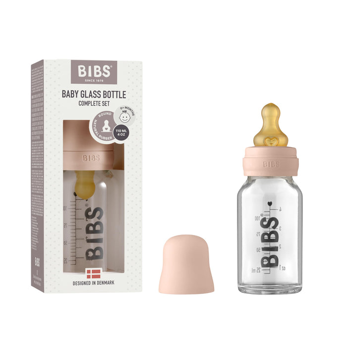 BIBS Bottle Nipple | BPA Free Natural Rubber | Made in Denmark | Slow Flow 2-Pack