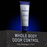 Mando Odor Shield Body Wash - 24 Hour Odor Control - Removes Odor Better than Soap - SLS Free, Paraben Free, Skin Safe - 8.5 Ounce (Pro Sport)